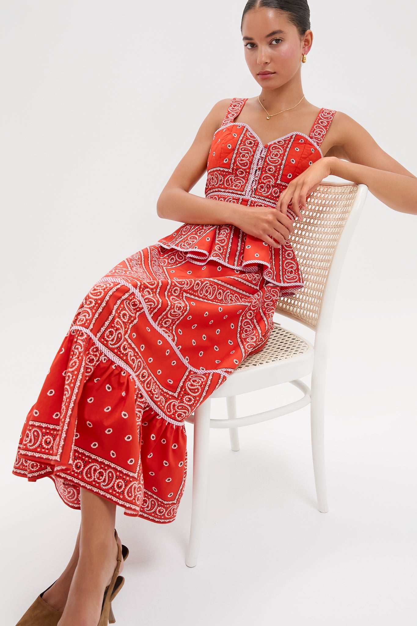 Aces Wild Red Lacey Dress | Hunter Bell