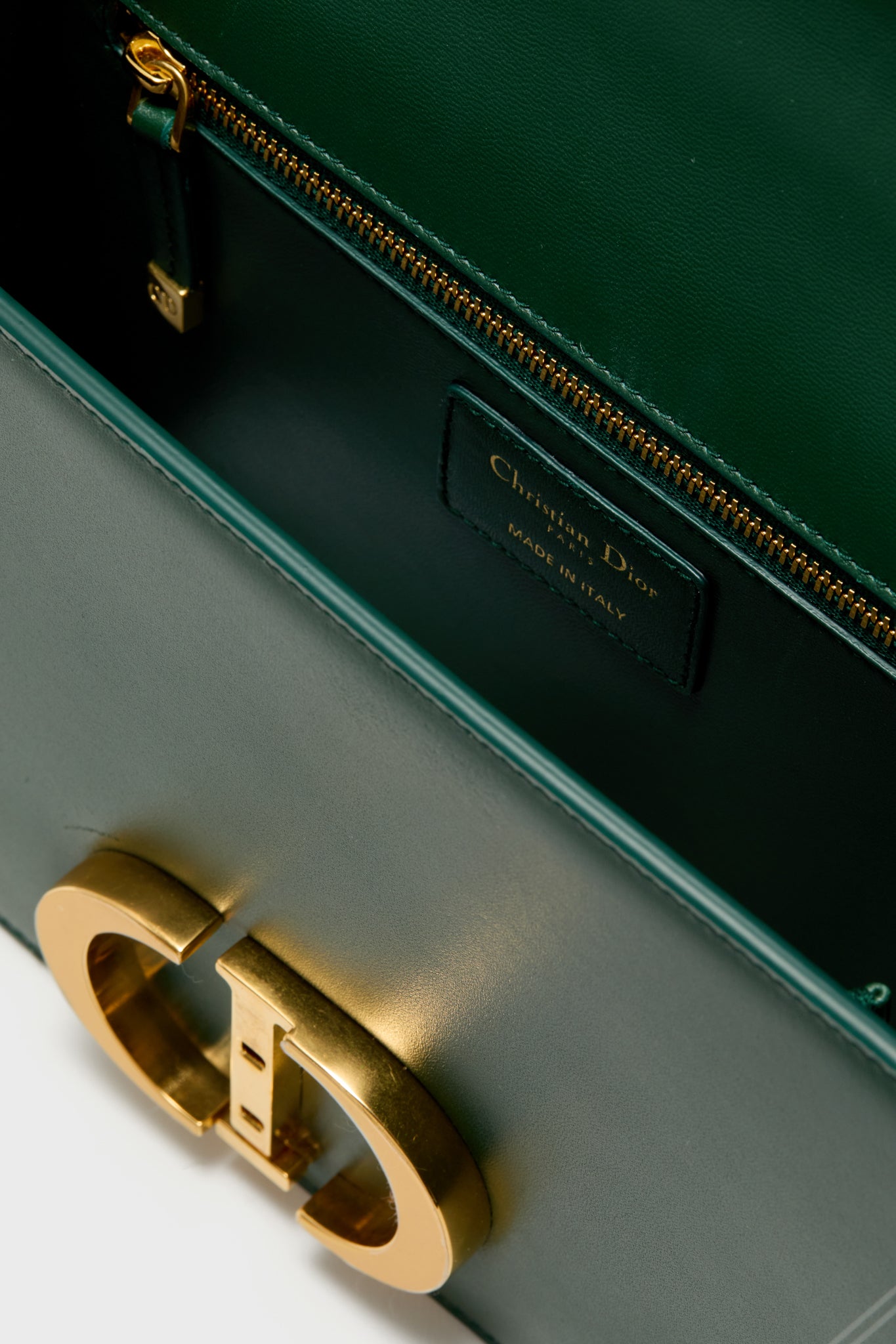 Dior Green Montaigne Shoulder Bag