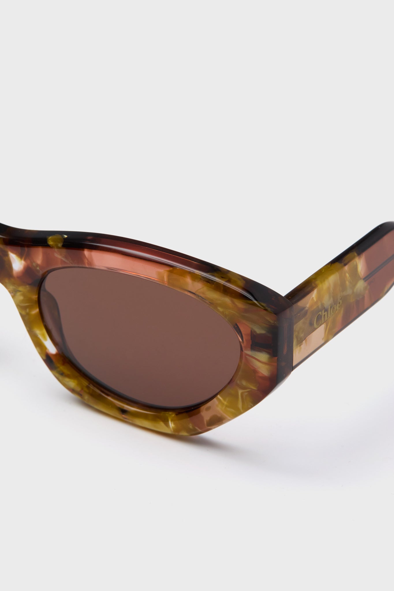 Opal Gold Gayia Reace Sunglasses
