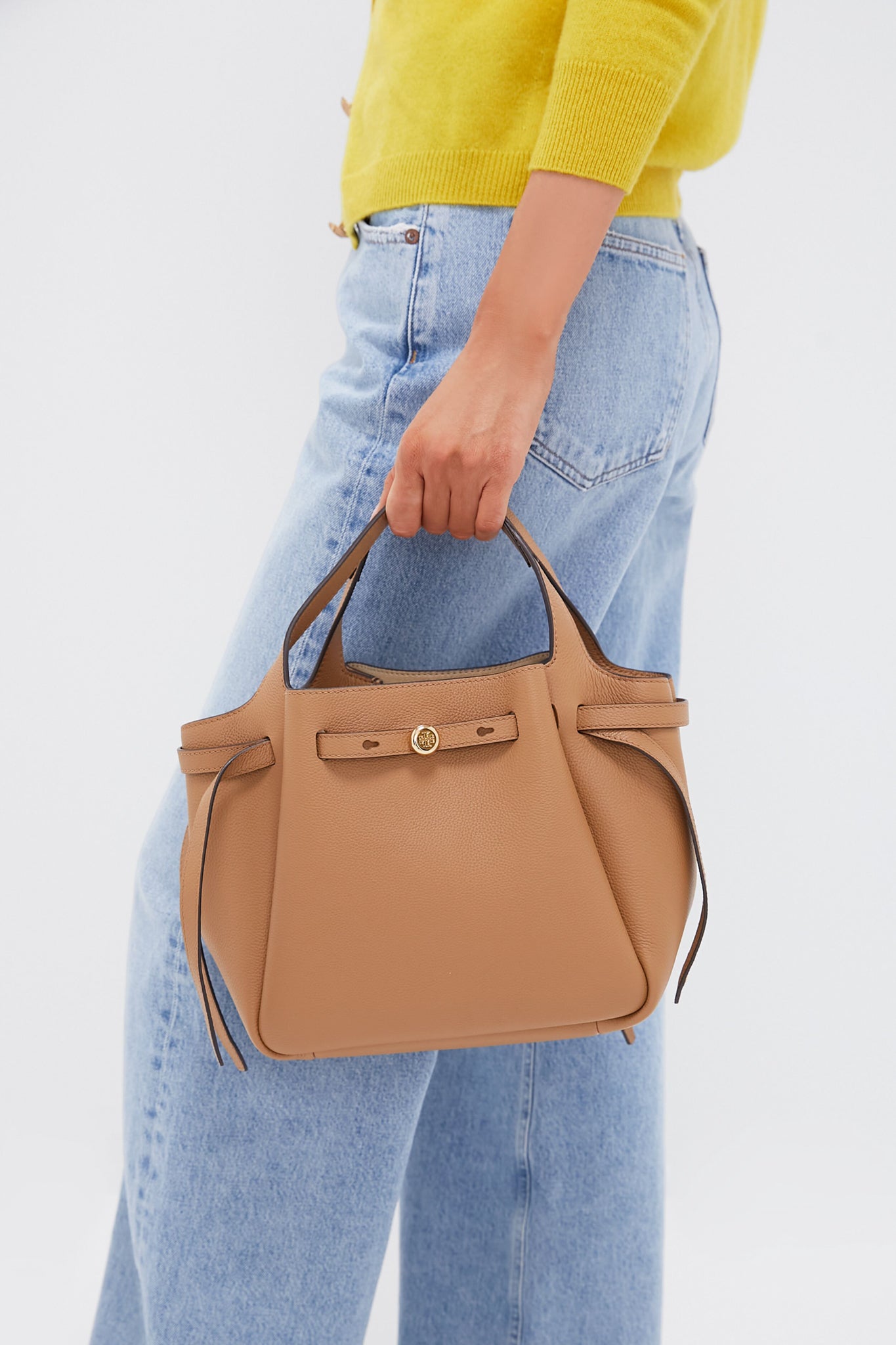 Tiramisu Romy Pebbled Satchel