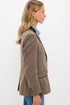 Chestnut Herringbone Cawley Blazer