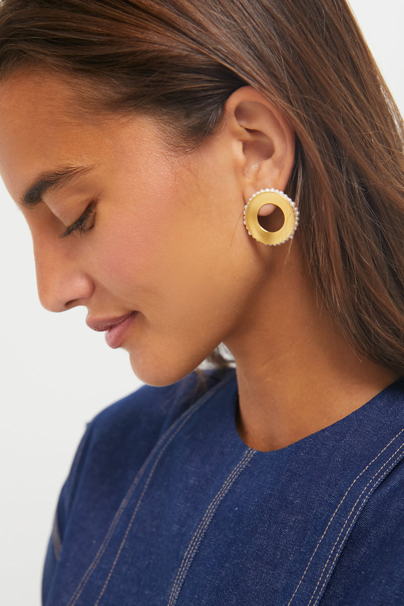 Gold Annabelle Earrings