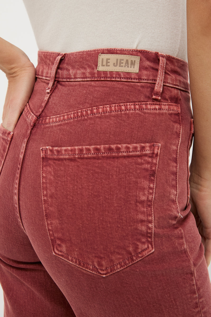 Sandwashed Spice Virginia Wideleg Ankle