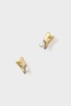Gold and Pearl Spencer Earrings