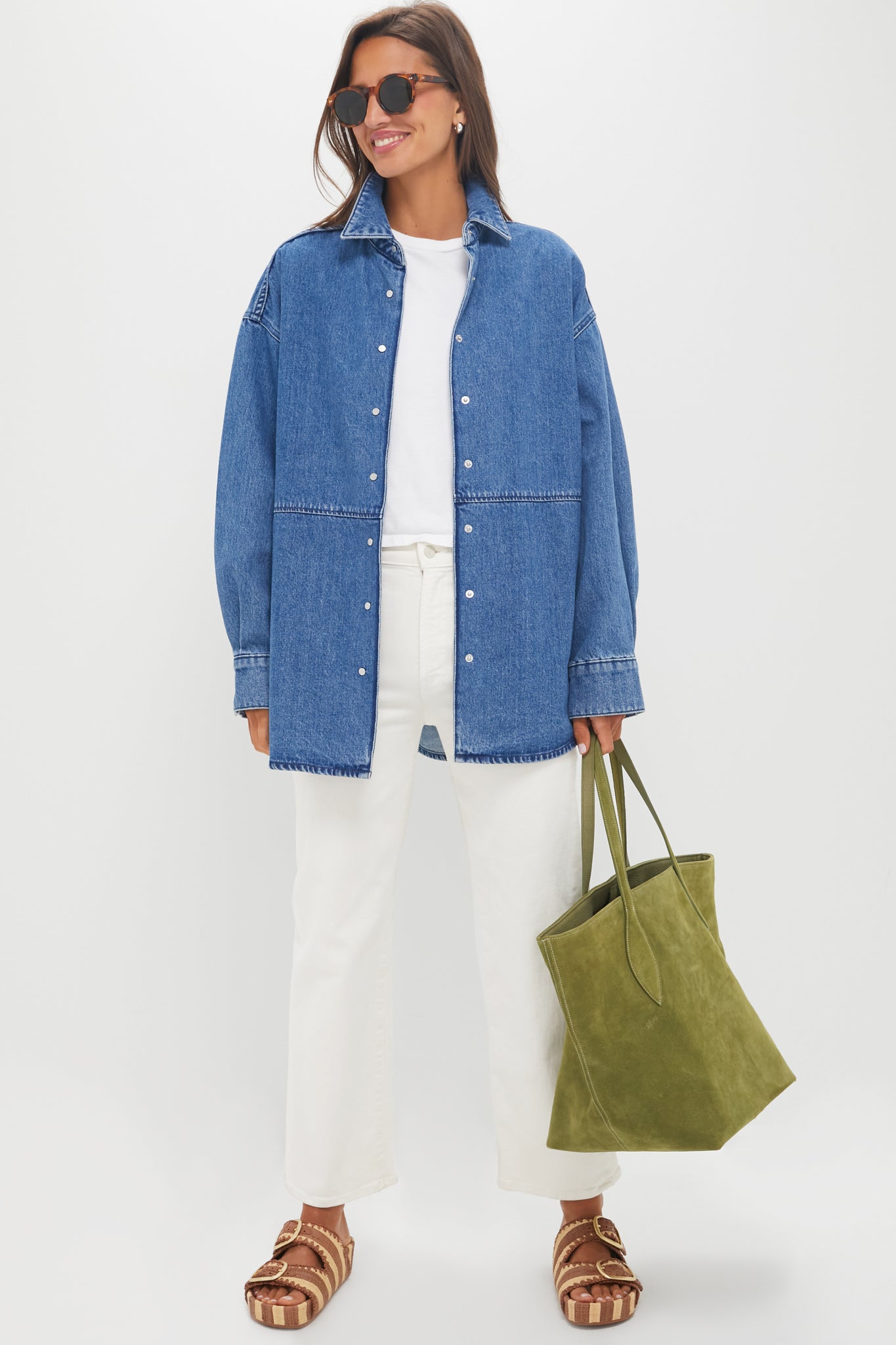 Fresh Blue Otis Organic Denim Jacket | Nude Lucy