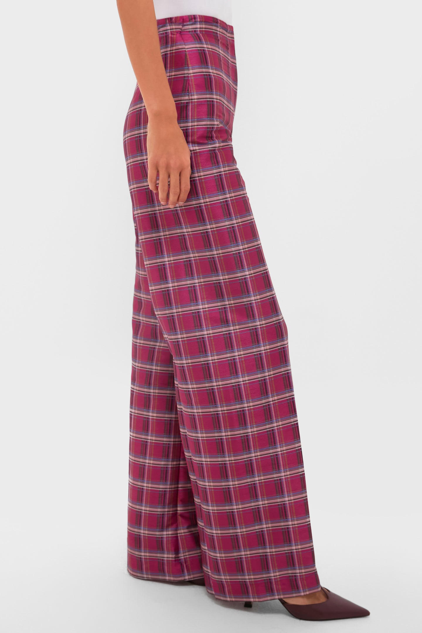 Berry Tartan Scarlett Pants