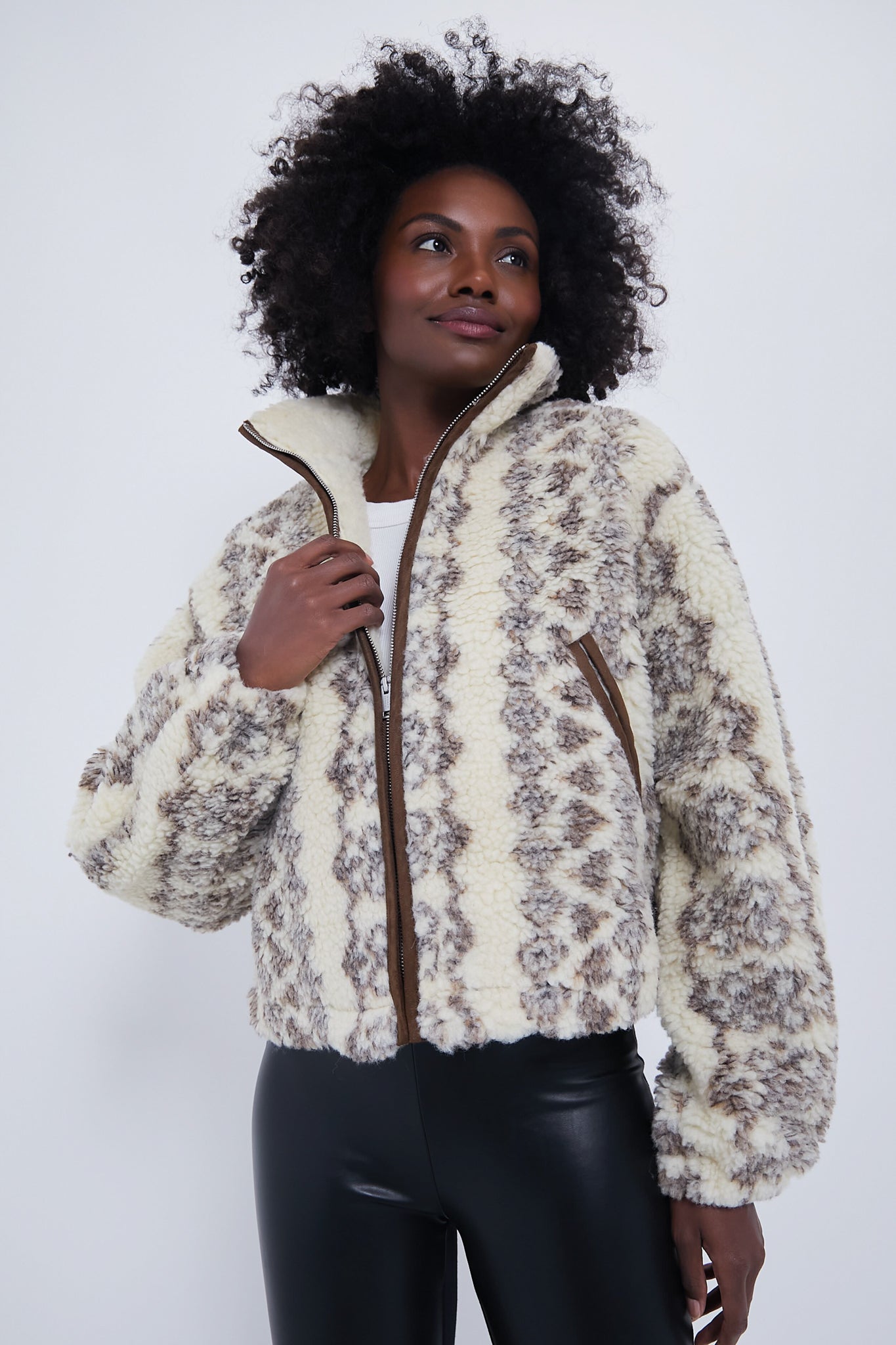 Ecru Brown Mackensy Jacket | Isabel Marant Etoile