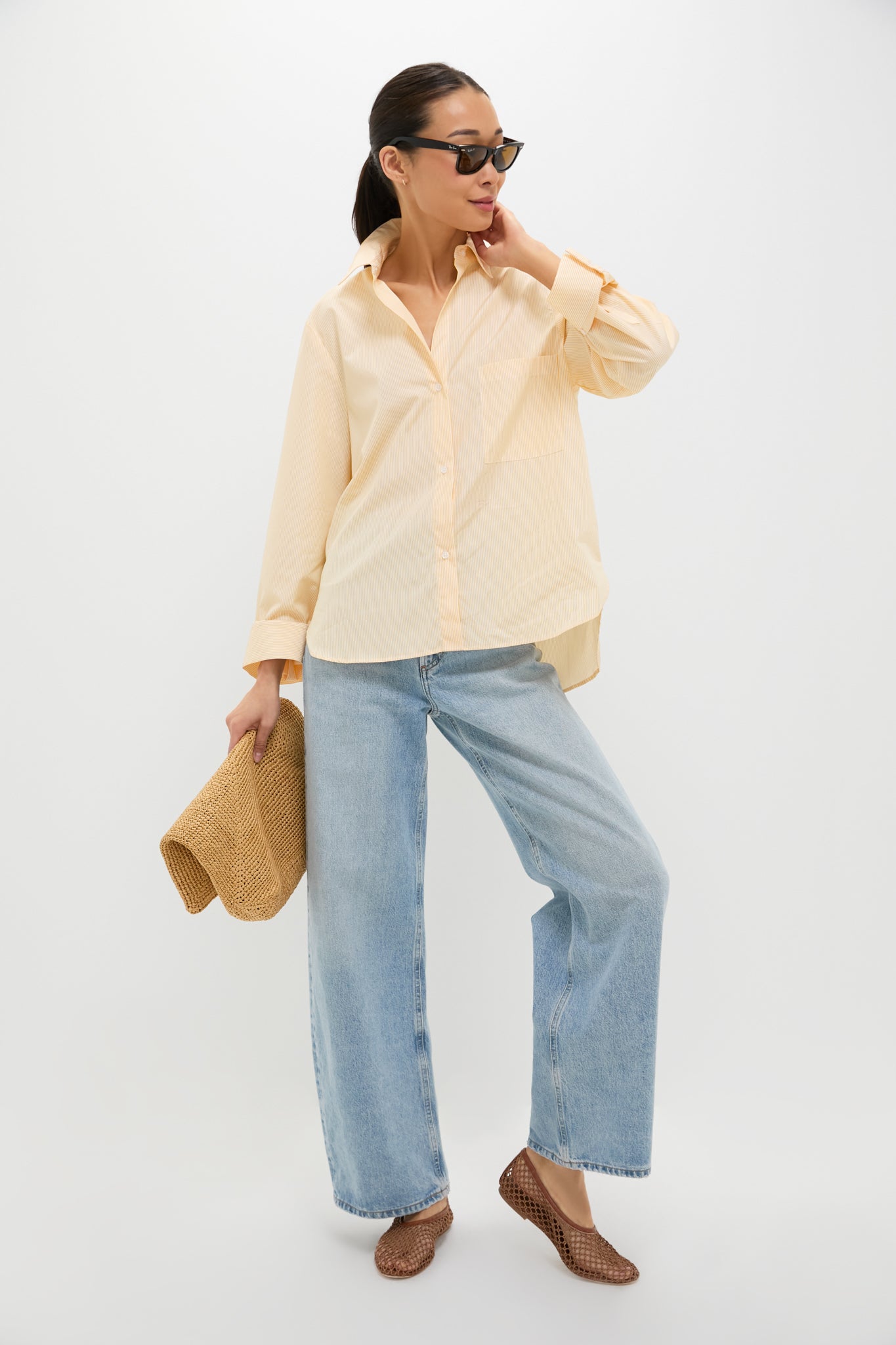 Ivory and Yellow Next Morning Shirt