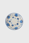 Blue Flower Dessert Plate