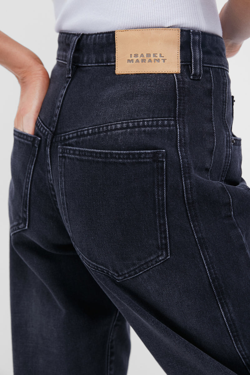 Faded Black Oriane Jeans