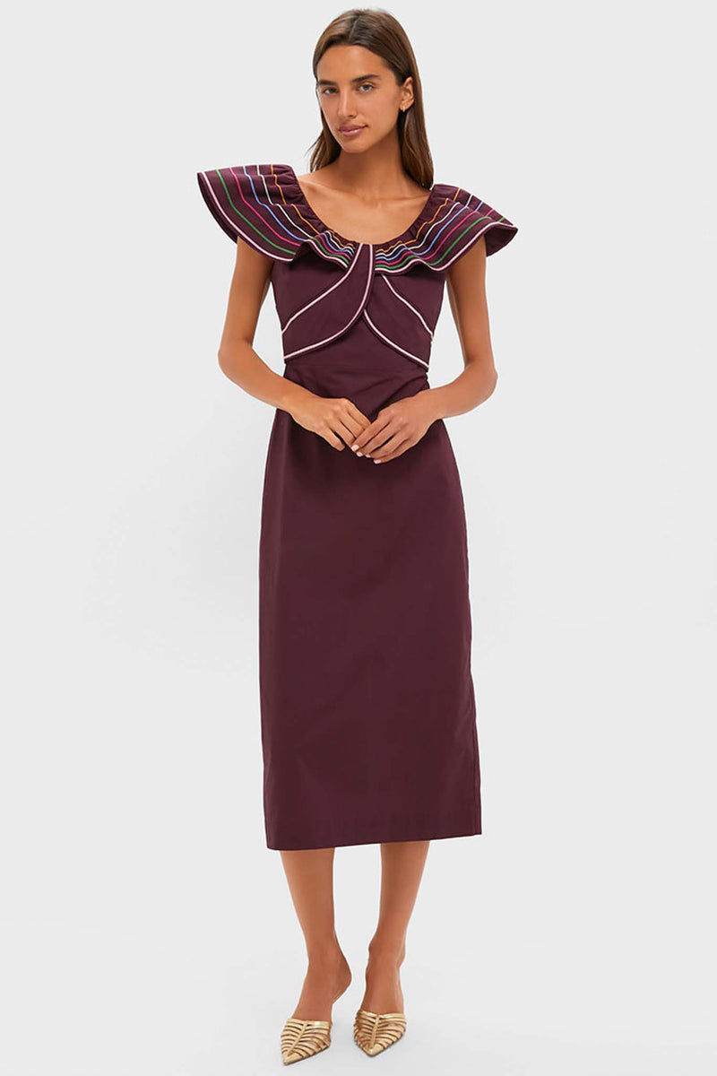 Embroidered Ellison Dress