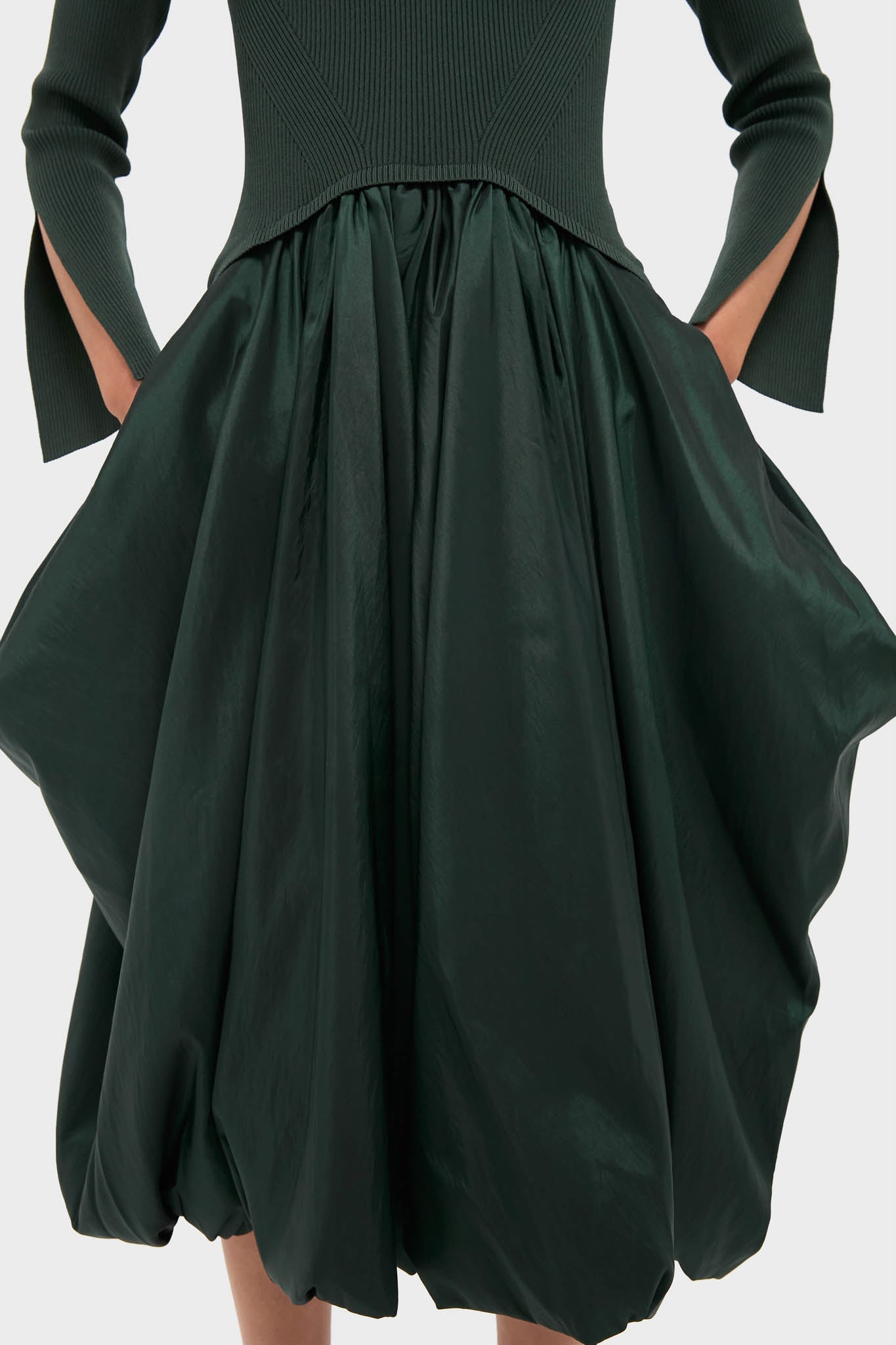 Cypress Kenlie Long Sleeve Mock Neck Midi Dress | SIMKHAI