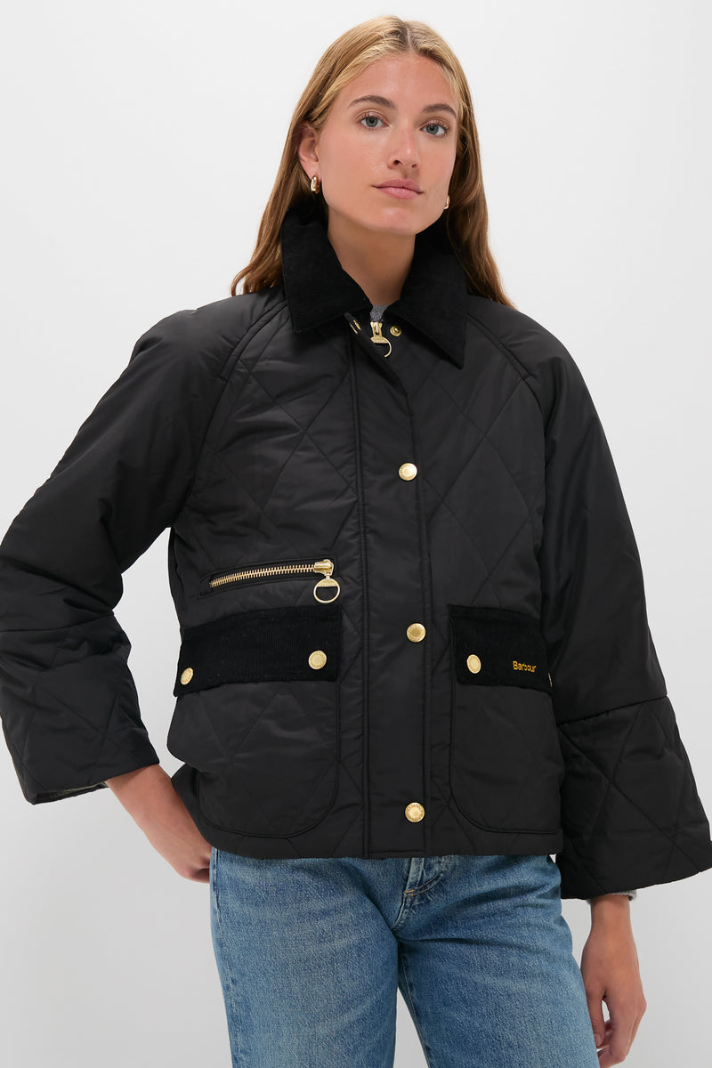Black Martha Quilted Jacket