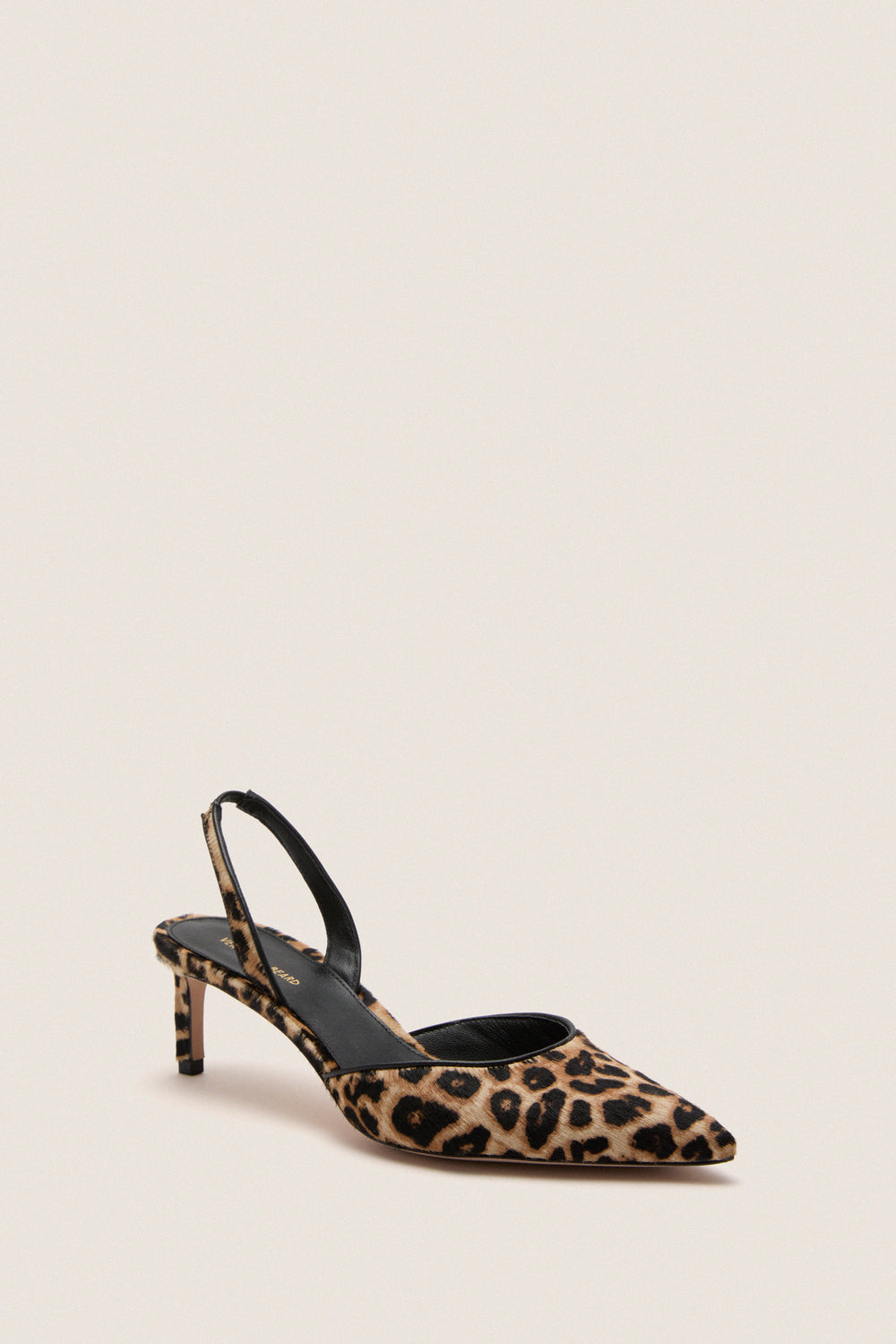 Leopard Caroline Heels