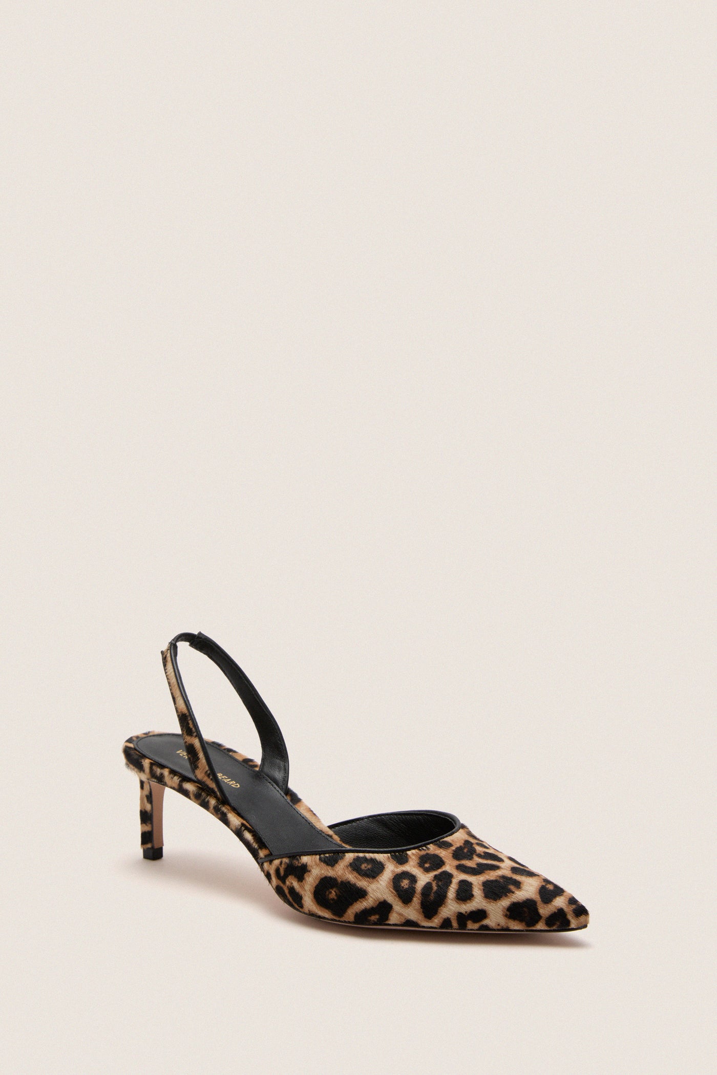 Leopard Caroline Heels