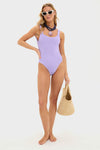 Lilac Square Neck One Piece