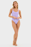 Lilac Square Neck One Piece