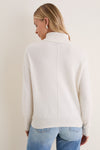Ivory Cashmere Evelyn Turtleneck