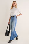 Ivory Cashmere Evelyn Turtleneck