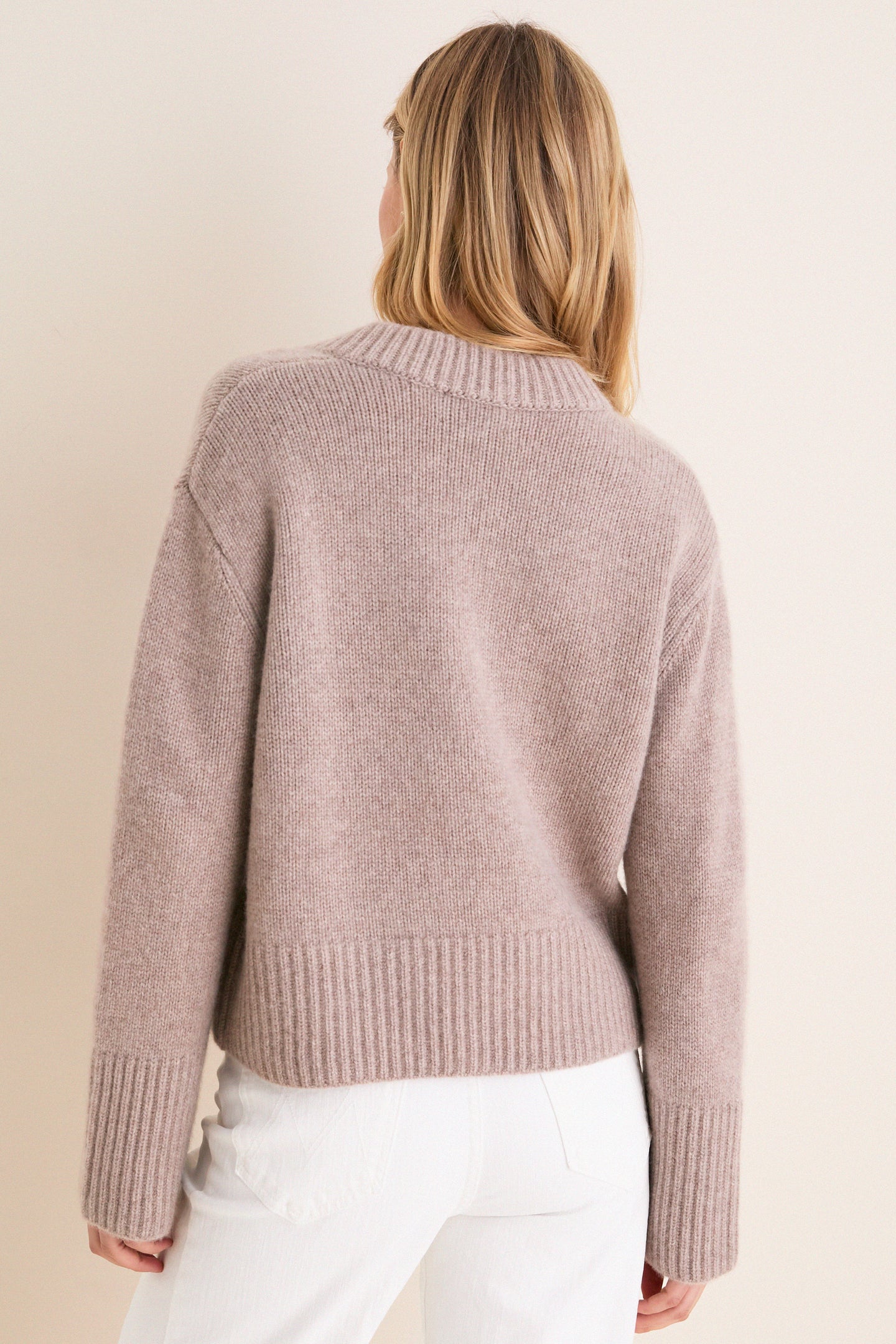 Wheat Rory Cashmere V-Neck Sweater