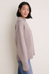 Wheat Genevieve Cashmere Wool Blend Crewneck Sweater