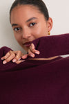 Winetasting Cashmere Elizabeth Crewneck