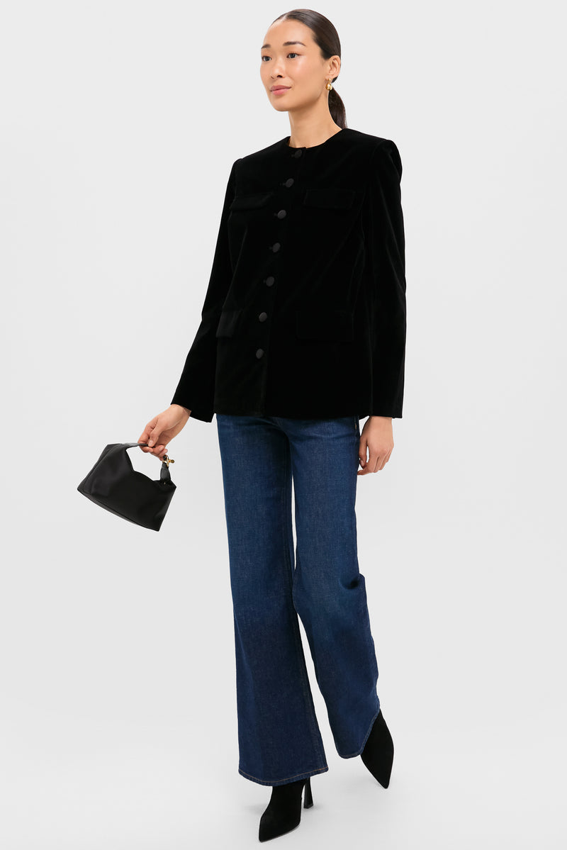 Black Velvet Jennings Jacket