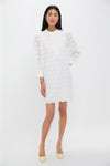 White Eyelet Samantha Dress