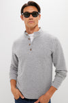 Gray Clayton Textured Pullover