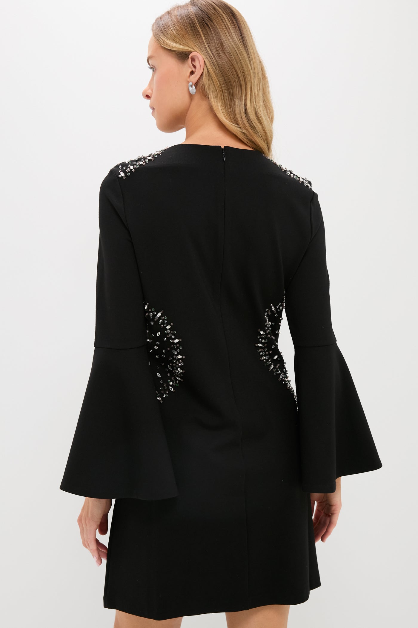 Tuckernuck Black Embellished Farrow Dress Black / XS
