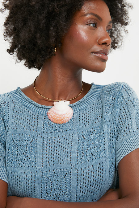 Gold Plated Mar Necklace