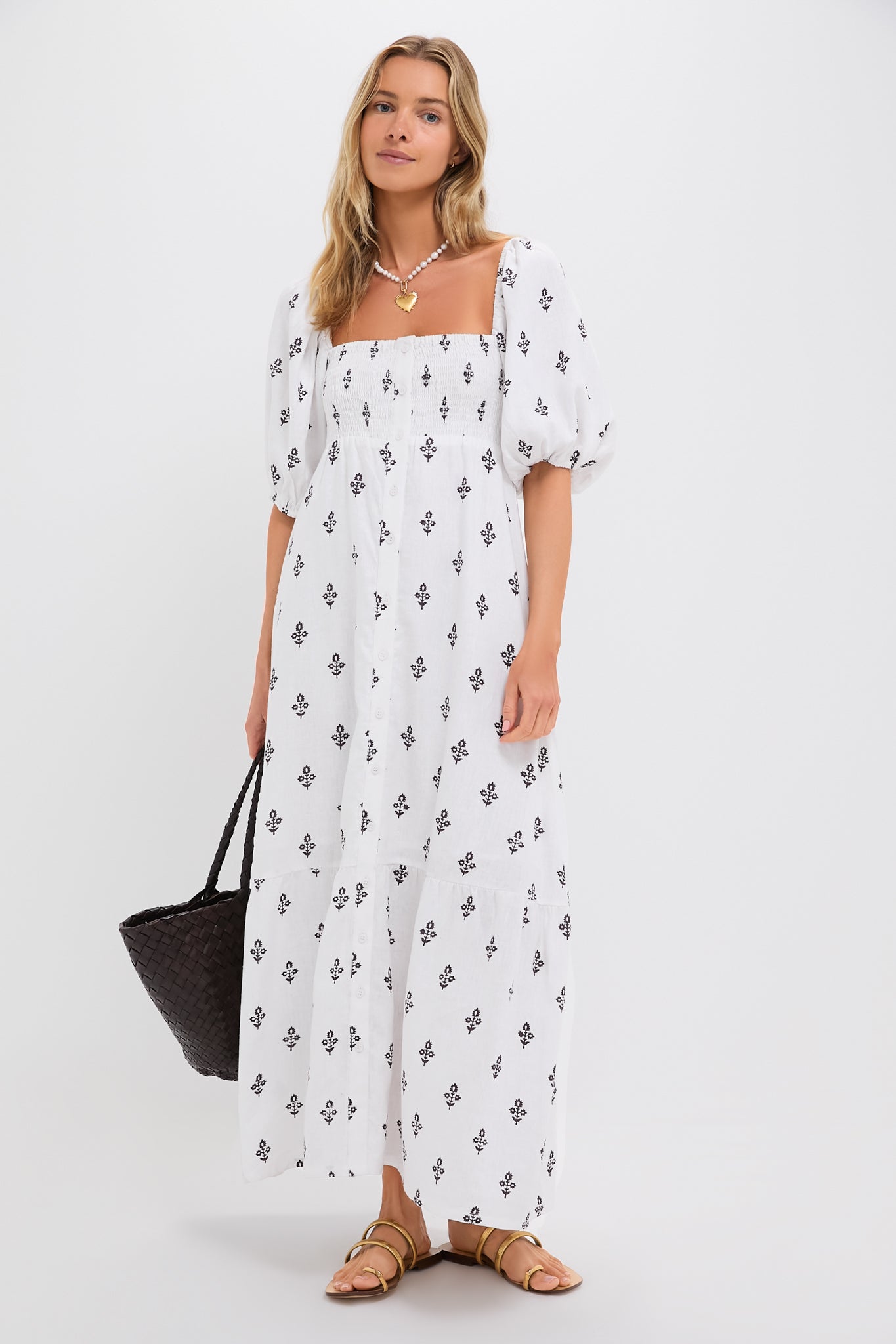 Exclusive Daughters Blackberry Wine Santiago 3 Maxi Dress