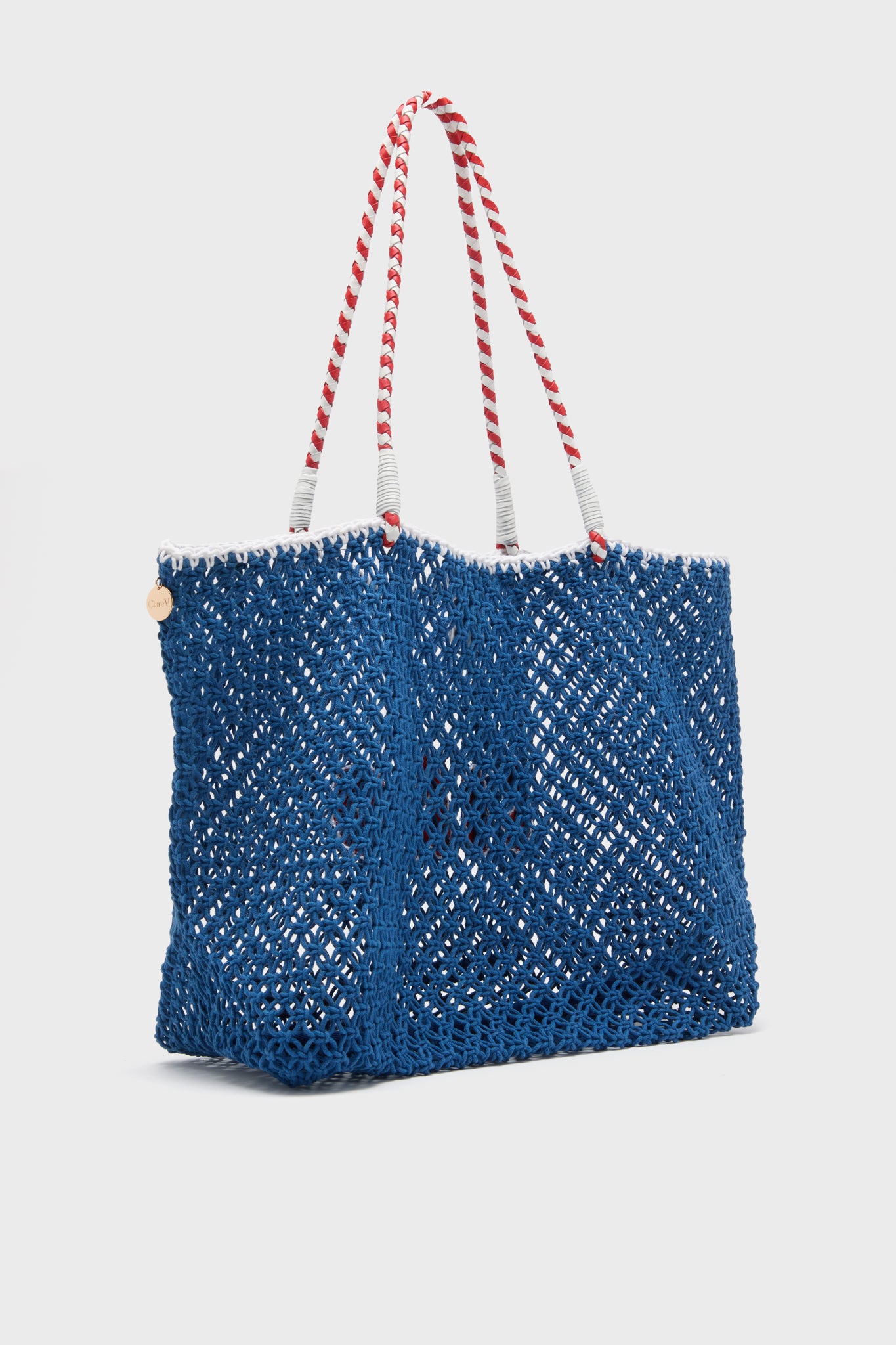 Cobalt with Poppy Ciao L'ete Tote