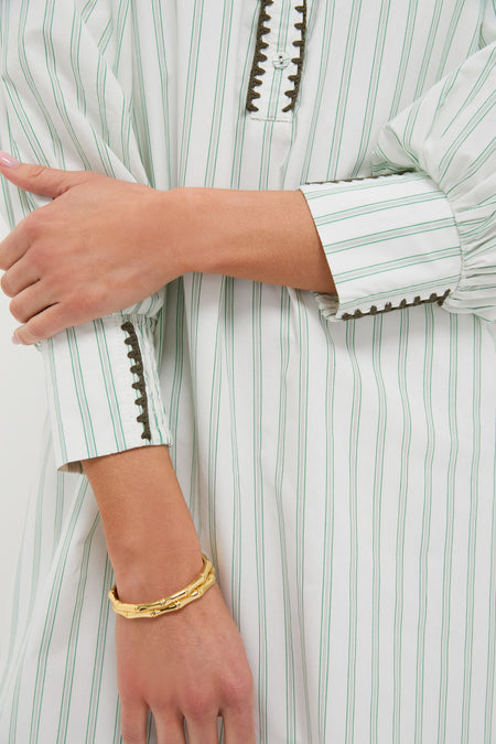 Green Stripe Sammy Dress