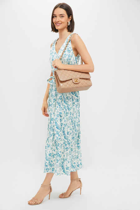 CHANEL Beige Classic Jumbo Flap Bag