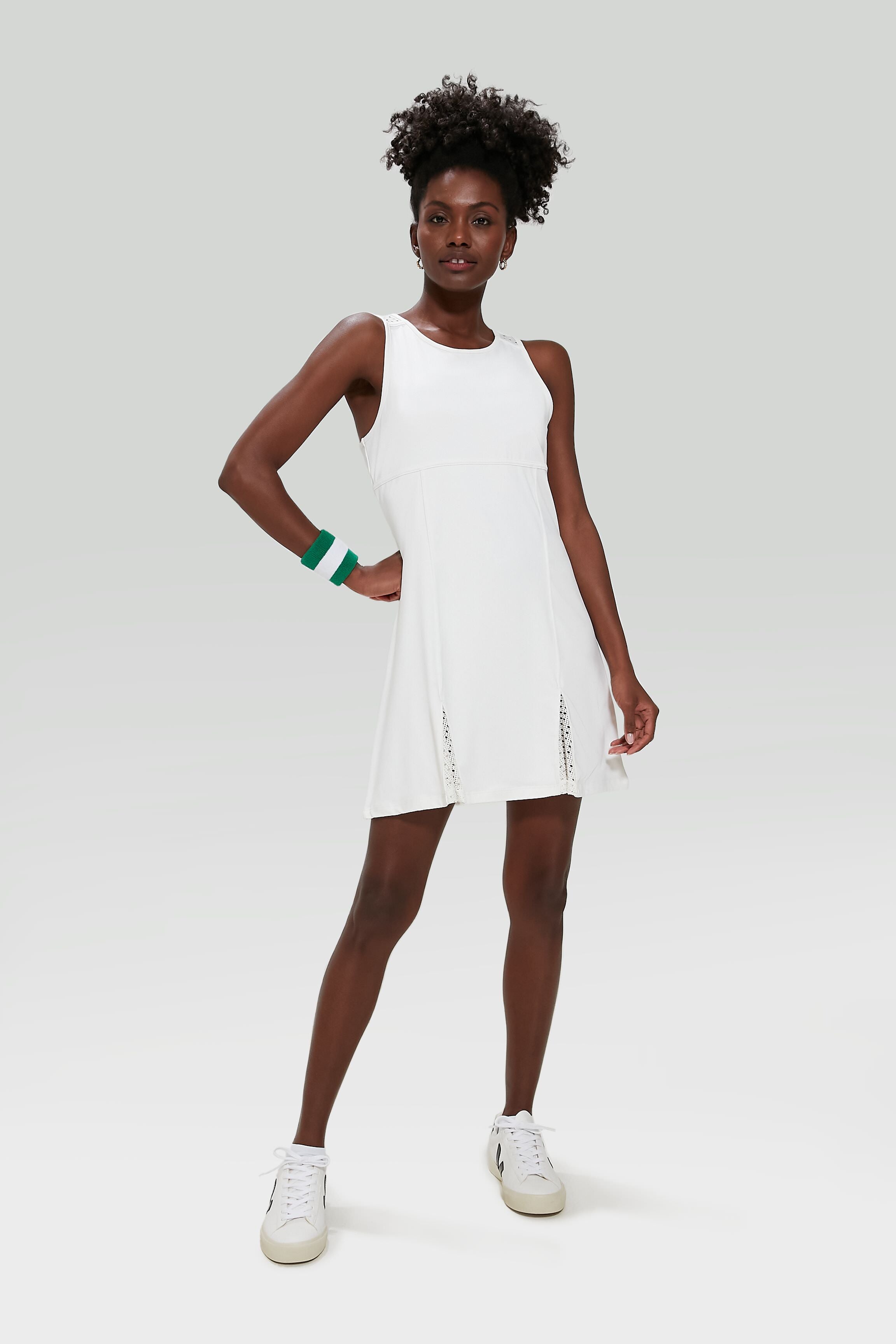 White Cane Victoria Tennis Dress | Tnuck Sport