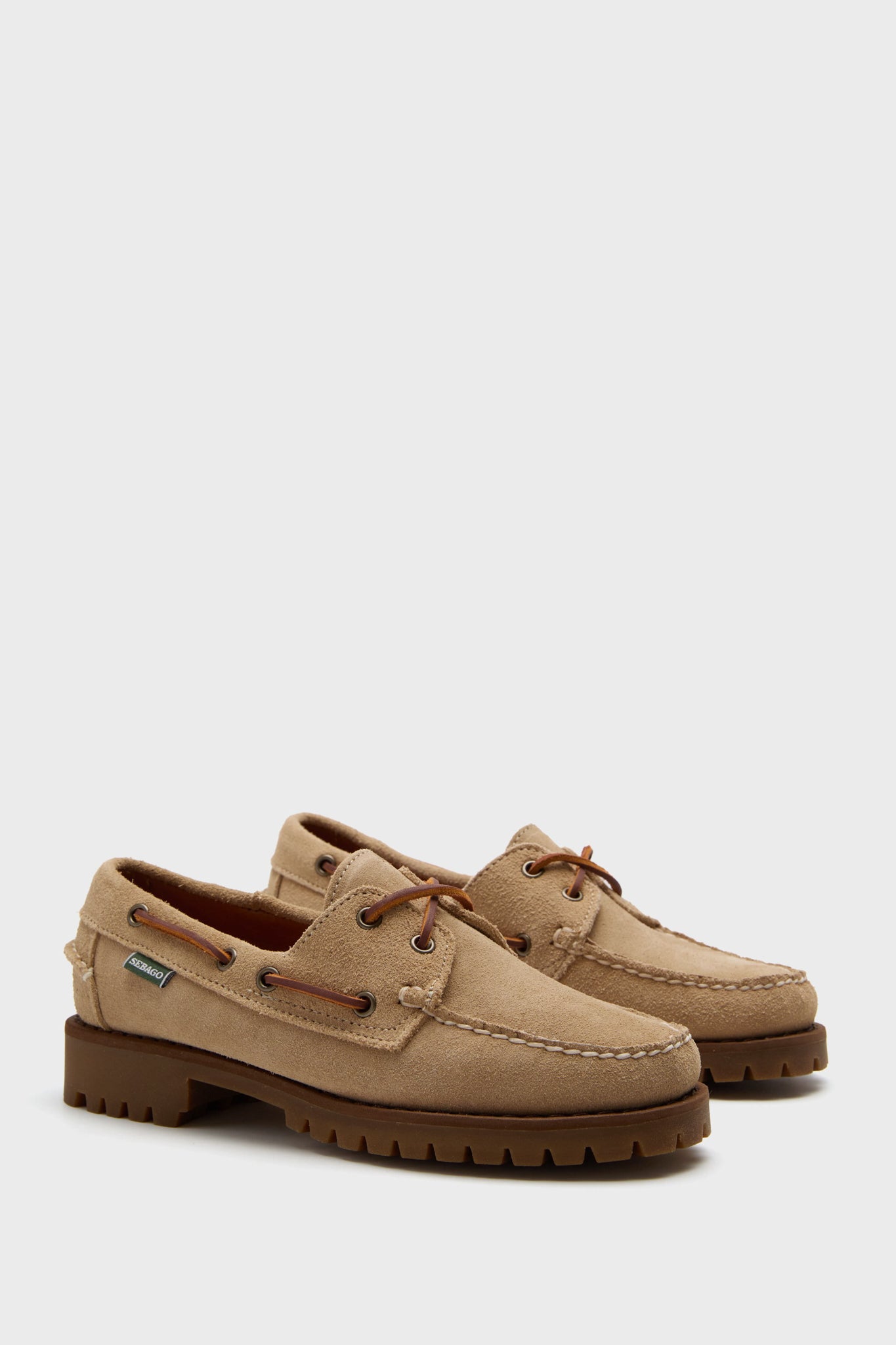 Beige Camel Ranger Suede Womens Loafers | SEBAGO