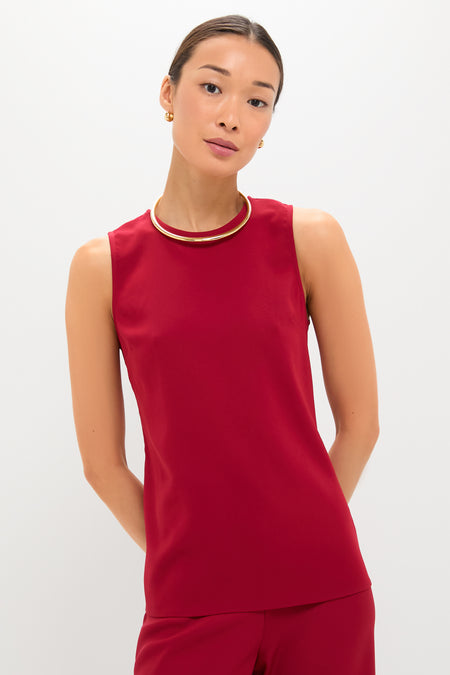 Pomegranate Bronte Top