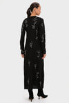 Black Bozka Long Sleeve Maxi Dress