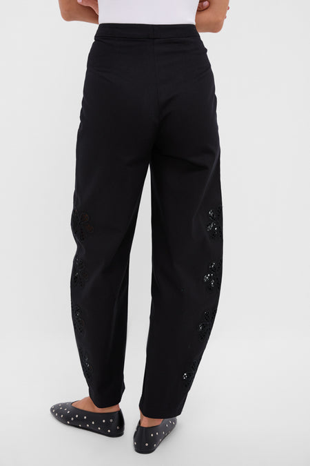 Black Romeo Trousers