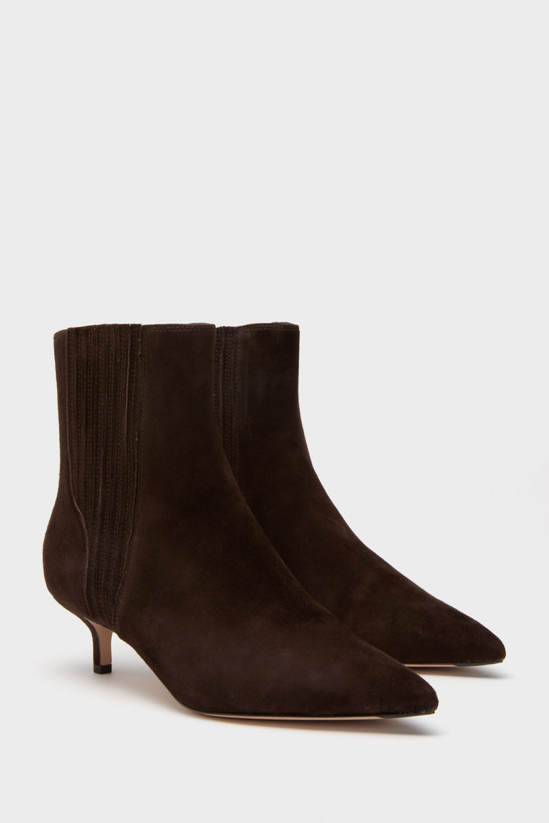 Espresso Lisa 45 Suede Boots
