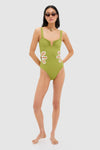 Moss and Ivory Flora One Piece