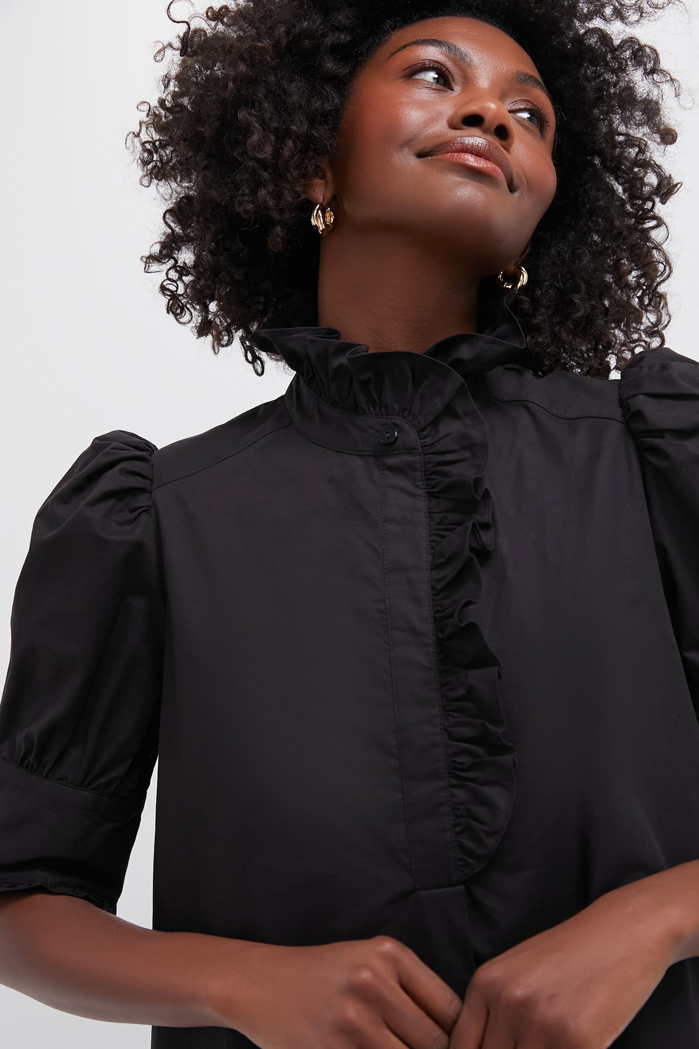 Pomander Place Black Gracelyn Mini Dress Black / XL