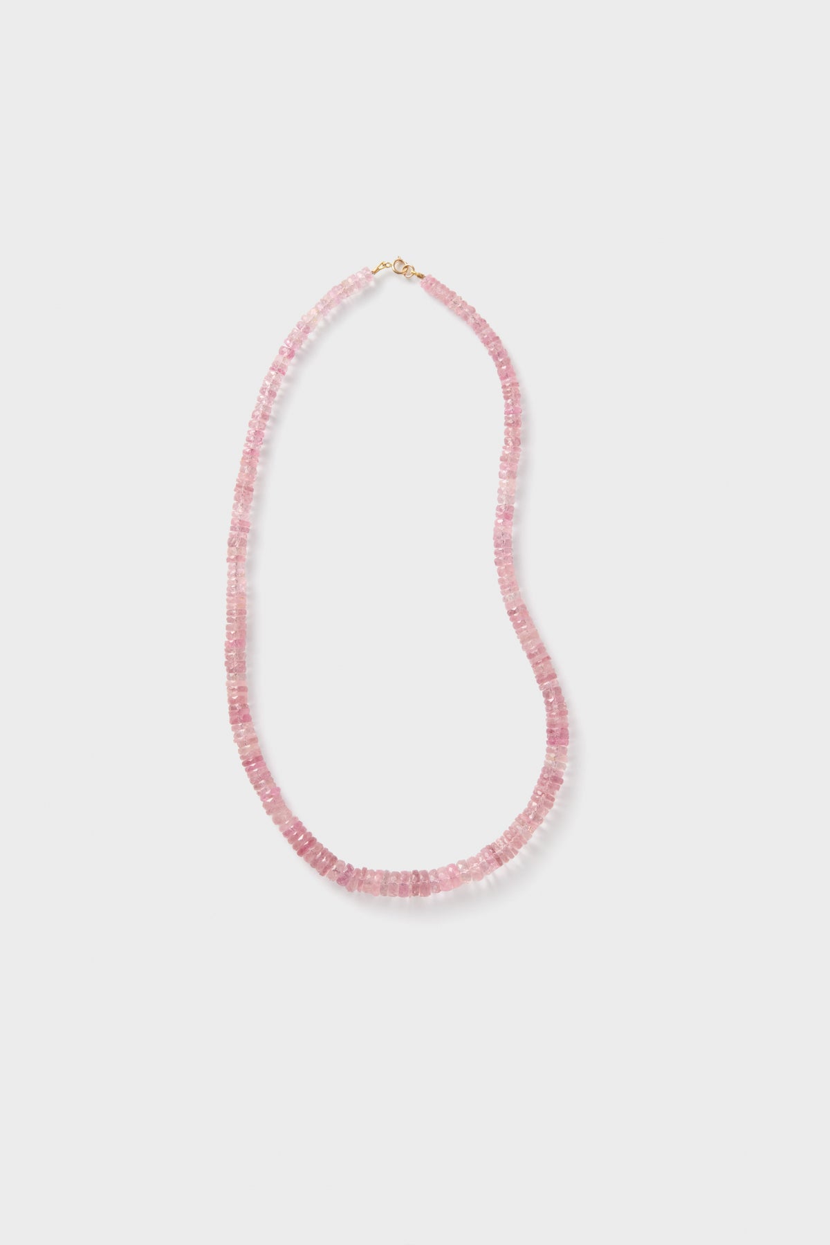Graduate Rose Tourmaline Necklace