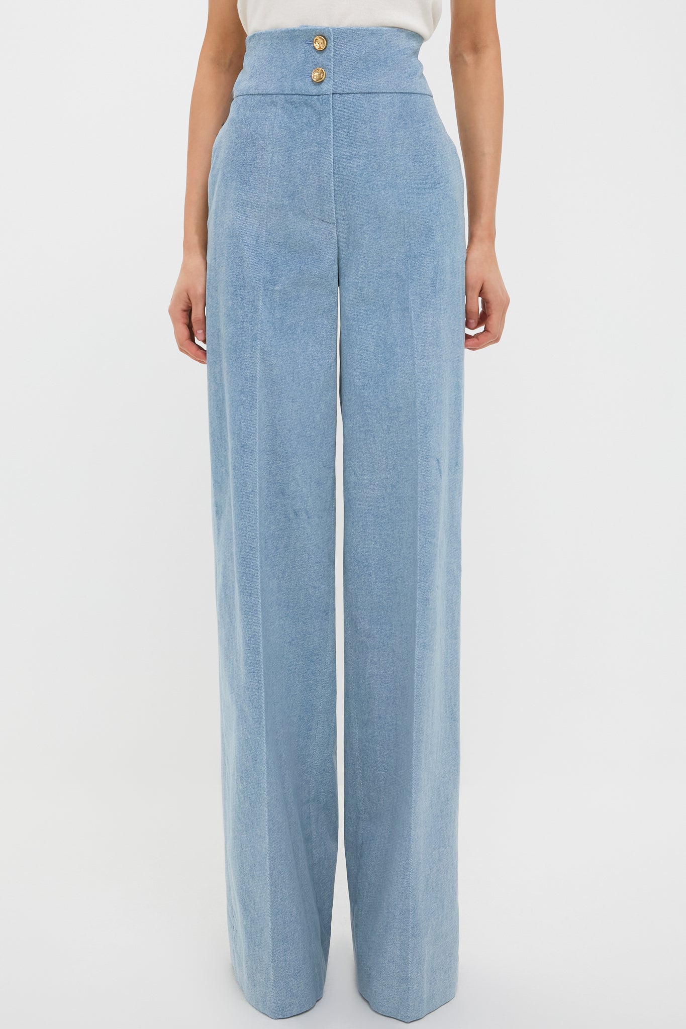 AtelierGG★アトリエgg 　　　　　　　　希少品 ヨットパラダイスブルー Steel Blue Rudy Pants | Altuzarra
