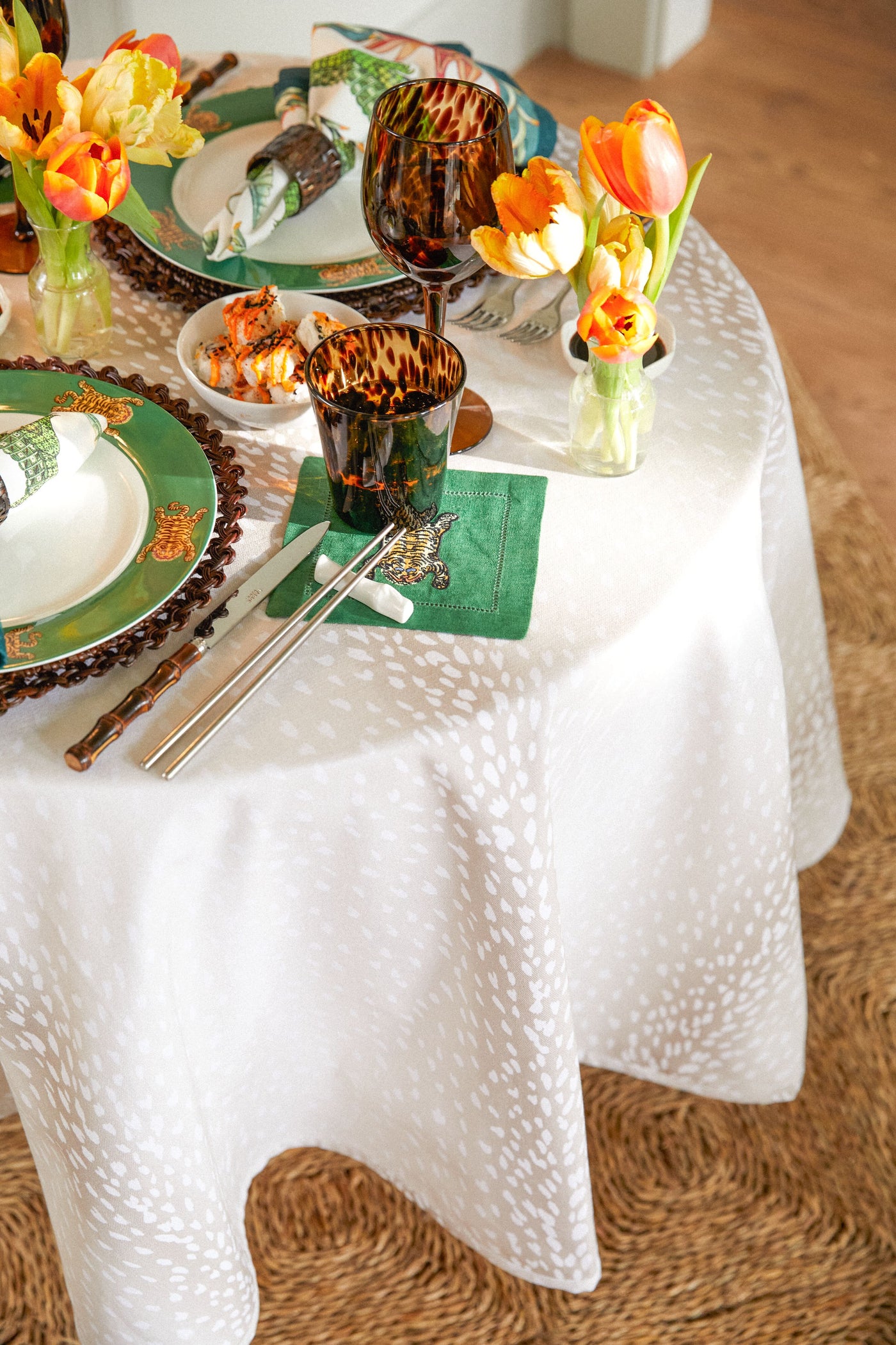 Tibetan Tiger Dinner Plate
