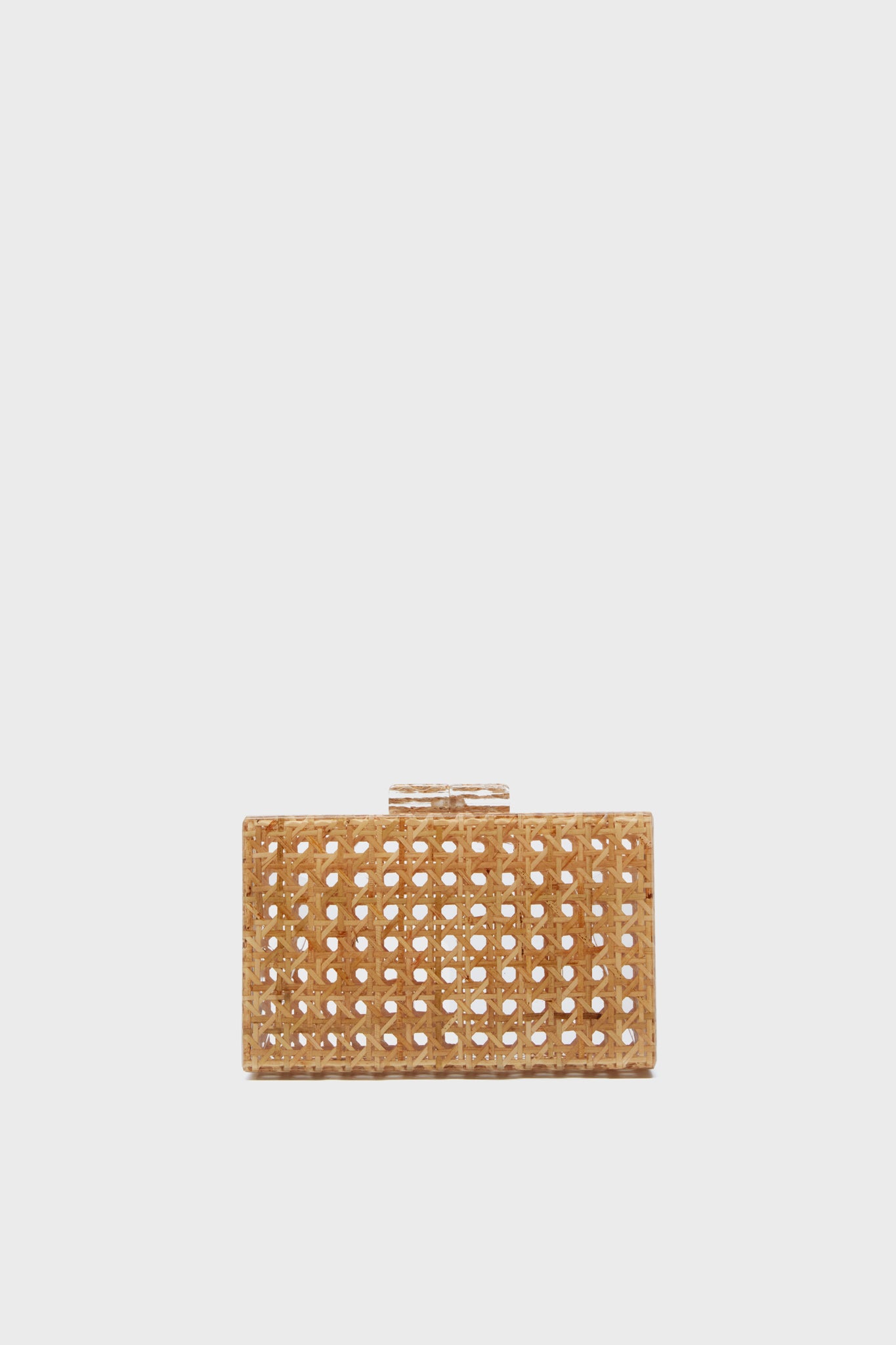 Cane Acrylic Clutch Rae of Light