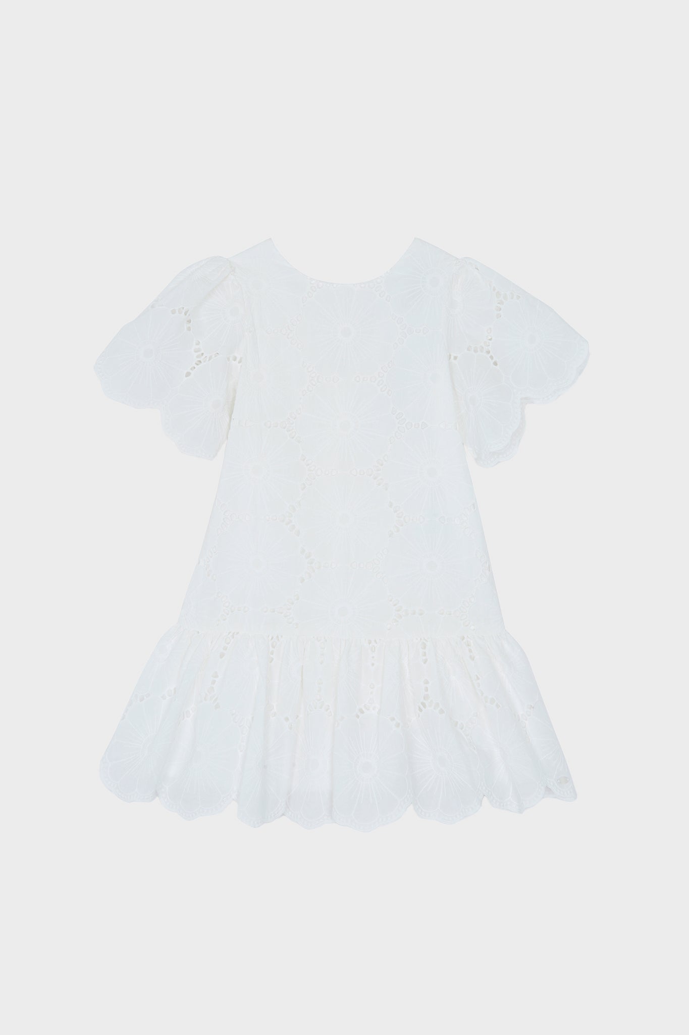 White Eyelet Dress