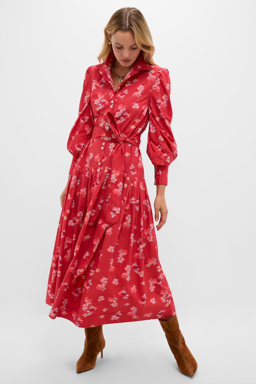 rust midi dress Nora Midi Dress Lebombo Rust / S