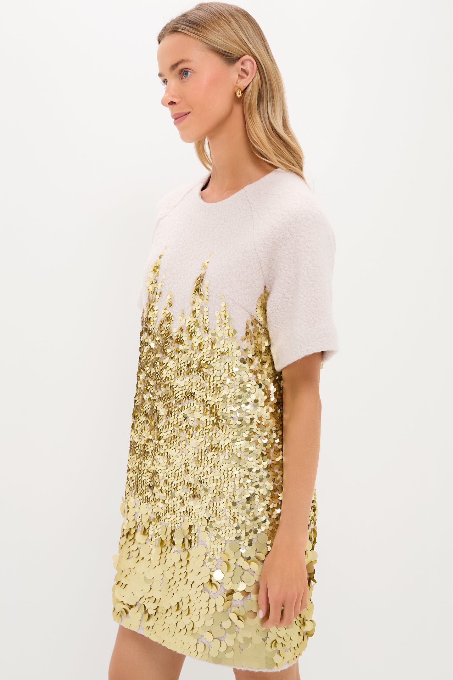 City Lights Gold Aerin Dress